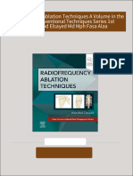 Get Radiofrequency Ablation Techniques A Volume in the Atlas of Interventional Techniques Series 1st Edition Abd Elsayed Md Mph Fasa Alaa PDF ebook with Full Chapters Now