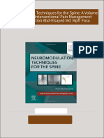 Get Neuromodulation Techniques for the Spine: A Volume in the Atlas of Interventional Pain Management Series 1st Edition Abd-Elsayed Md  Mph  Fasa PDF ebook with Full Chapters Now