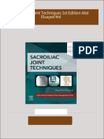 [Ebooks PDF] download Sacroiliac Joint Techniques 1st Edition Abd Elsayed Md full chapters