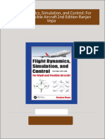 Instant Download Flight Dynamics, Simulation, and Control: For Rigid and Flexible Aircraft 2nd Edition Ranjan Vepa PDF All Chapters