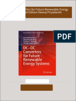 Complete Download DC―DC Converters for Future Renewable Energy Systems 1st Edition Neeraj Priyadarshi PDF All Chapters