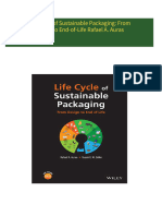 [Ebooks PDF] download Life Cycle of Sustainable Packaging: From Design to End-of-Life Rafael A. Auras full chapters