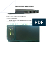 Configuración Switch Cisco Catalyst 2960 Series