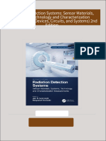 Instant Download Radiation Detection Systems: Sensor Materials, Systems, Technology and Characterization Measurements (Devices, Circuits, and Systems) 2nd Edition PDF All Chapters