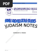 Judaism_A_level_notes