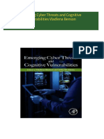 Emerging Cyber Threats and Cognitive Vulnerabilities Vladlena Benson download pdf