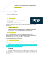 Trazado de Carreteras y Criterios Básicos para El Diseño 1