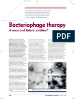 Bacteriophage Therapy