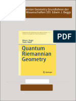 Download full Quantum Riemannian Geometry Grundlehren der mathematischen Wissenschaften 355  Edwin J. Beggs ebook all chapters