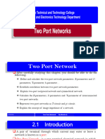 chapter 2 Two Port Networks