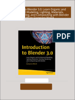 Full download Introduction to Blender 3.0: Learn Organic and Architectural Modeling, Lighting, Materials, Painting, Rendering, and Compositing with Blender 1st Edition Gianpiero Moioli pdf docx