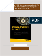 Design Patterns in .NET: Reusable Approaches in C# and F# for Object-Oriented Software Design 1st Edition Dmitri Nesteruk download pdf