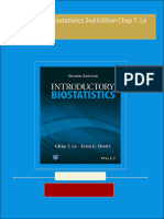 Instant Download Introductory Biostatistics 2nd Edition Chap T. Le PDF All Chapters