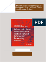 Download Full Advances in Smart Communication Technology and Information Processing OPTRONIX 2020 1st Edition Soumen Banerjee (Editor) PDF All Chapters