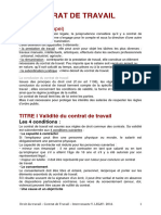 SF1 - Le contrat de travail(1)