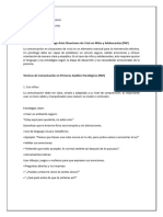 Comunicación del Psicólogo Ante Situaciones de Crisis en Niños y Adolescentes (PAP)