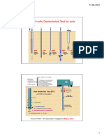 Ground investigation CPT_VST_DMT_PMT