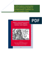 Instant Download Politics and Reformations Communities Polities Nations and Empires Studies in Medieval and Reformation Traditions 1st Edition Christopher Ocker PDF All Chapters