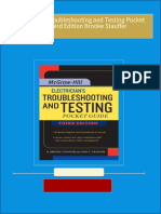 Instant Download Electrician s Troubleshooting and Testing Pocket Guide Third Edition Brooke Stauffer PDF All Chapters