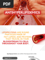 Antihyperlipidemics and Peripheral Vasodilators