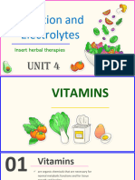 UNIT 3.1 Nutrition