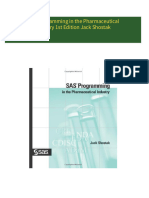 Instant Access to SAS Programming in the Pharmaceutical Industry 1st Edition Jack Shostak ebook Full Chapters