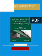 [Ebooks PDF] download Dynamic Behavior of Concrete and Seismic Engineering 1st Edition Jacky Mazars full chapters