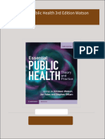 Essential Public Health 3rd Edition Watson download pdf