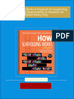 Get How Scaffolding Works A Playbook for Supporting and Releasing Responsibility to Students 1st Edition Nancy Frey PDF ebook with Full Chapters Now