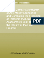 Twelve-Month Pilot Programof Anti-Money Launderingand Combating the Financingof Terrorism(AMLCFT)Assessments-Joint Report onthe Review of the PilotProgram