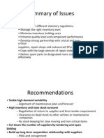 Summary and Recommendation of Cathay Pacific