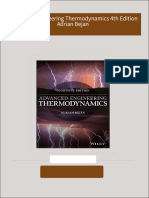 Instant ebooks textbook Advanced Engineering Thermodynamics 4th Edition Adrian Bejan download all chapters