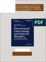 Environmental Endocrinology and Endocrine Disruptors: Endocrine and Endocrine-targeted Actions and Related Human Diseases 1st Edition Rosario Pivonello 2024 scribd download