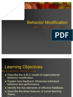 Behavior Modification Steps