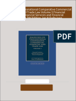 Get Dalhuisen on Transnational Comparative Commercial Financial and Trade Law Volume 3 Financial Products Financial Services and Financial Regulation 7th Edition Jan H Dalhuisen PDF ebook with Full Chapters Now