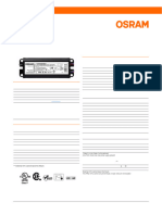 Specification Sheet - 79368 OT100W UNV 800C 2DIM P6