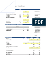 LBO Caselet