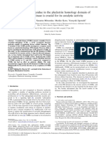 FEBS Letters - 2005 - Kim - The Leucine 10 Residue in the Pleckstrin Homology Domain of Ceramide Kinase is Crucial for Its