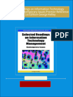 Selected Readings on Information Technology Management Contemporary Issues Premier Reference Source 1st Edition George Kelley all chapter instant download