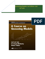 A Course on Queueing Models 1st Edition Joti Lal Jain all chapter instant download