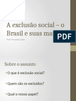 A Exclusão Social Drogas 28-04-2019