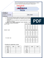 6°-EVALUACIÓN BIMESTRAL DE MATEMÁTICA-IV BIMESTRE-JEZABEL CAMARGO ÚNICO CONTACTO-978387435