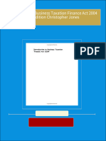 Immediate download Introduction to Business Taxation Finance Act 2004 First Edition Christopher Jones ebooks 2024