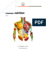 Unit 7 -Human nutrition