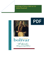 Get El Libertador writings of Simo n Boli var 1st Edition Bushnell PDF ebook with Full Chapters Now