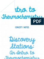 Concept 1 Notes - Thermochemistry