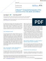 Things We Do for No Reason Computed tomography of the head before lumbar puncture in low-risk adults and children