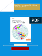 Complete Download Mastering the World of Psychology 5th Edition Samuel E. Wood PDF All Chapters