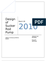 Design of Sucker Rod Pump