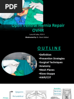 Evolving Techniques in Open Ventral Hernia Repair: From Traditional Methods to Component Separation by Dr. Lana Al-Sabe